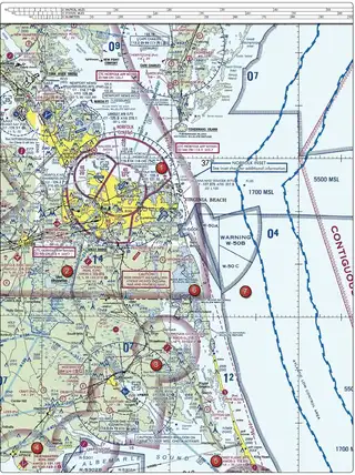FAA sectional chart excerpt, Figure 20