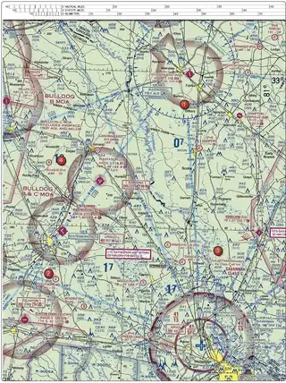 FAA sectional chart excerpt, Figure 23